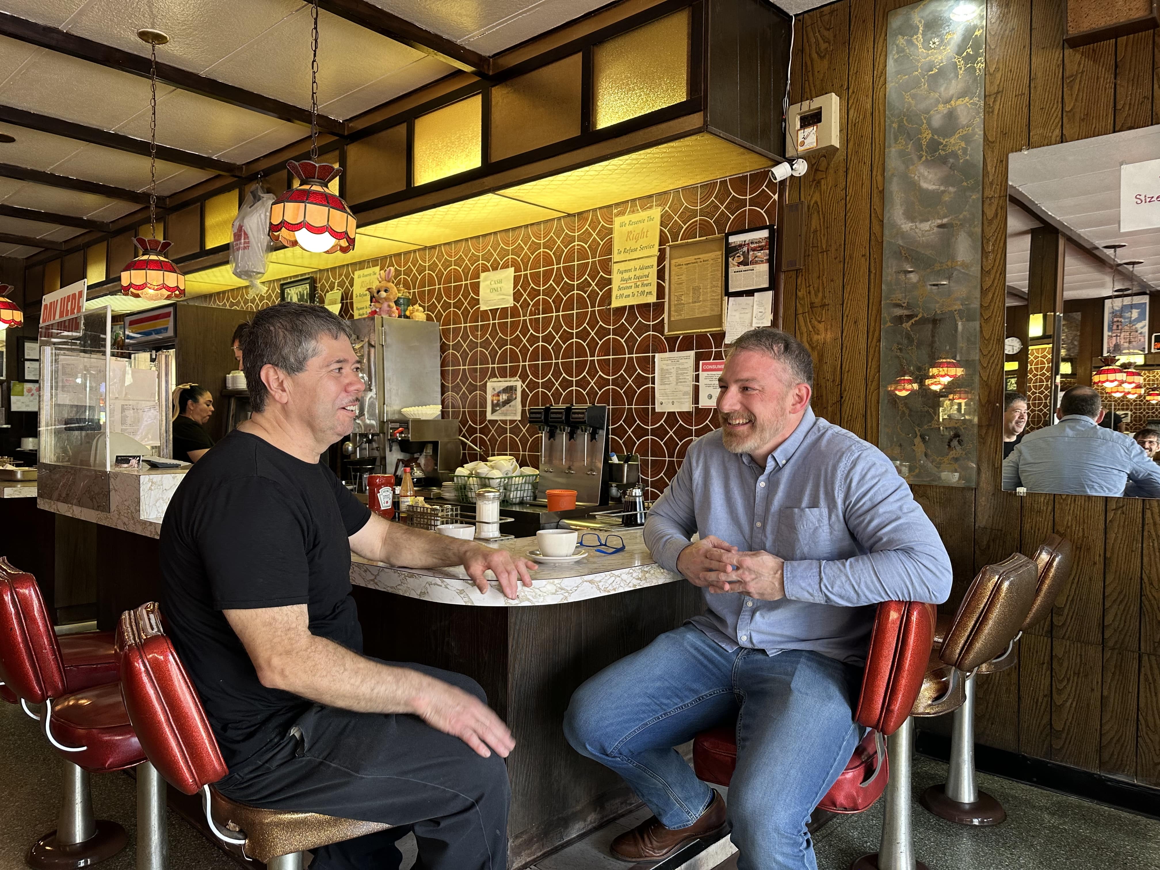 Justin Ford Meeting Local Business Owners