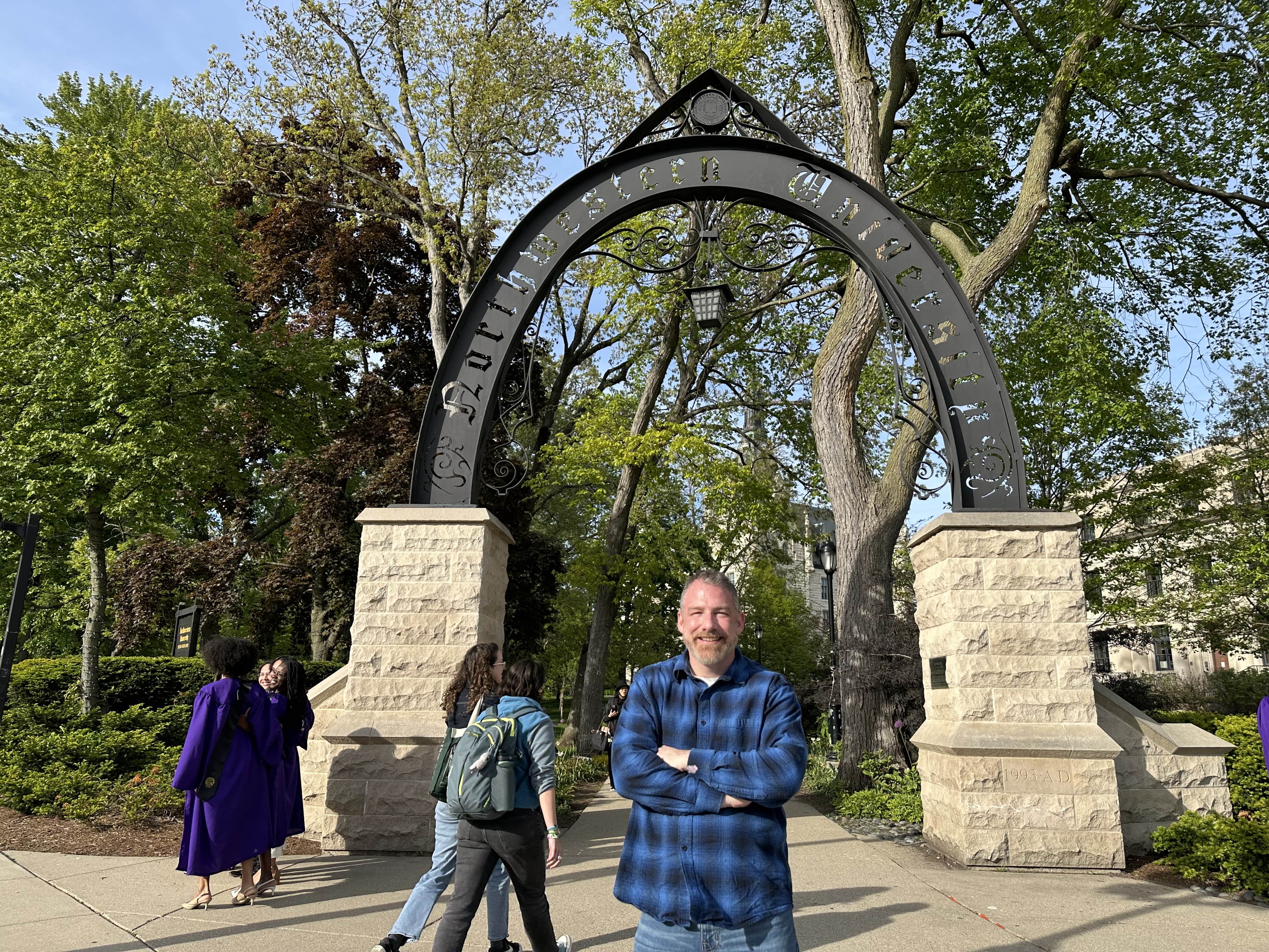 Justin Ford at Northwestern