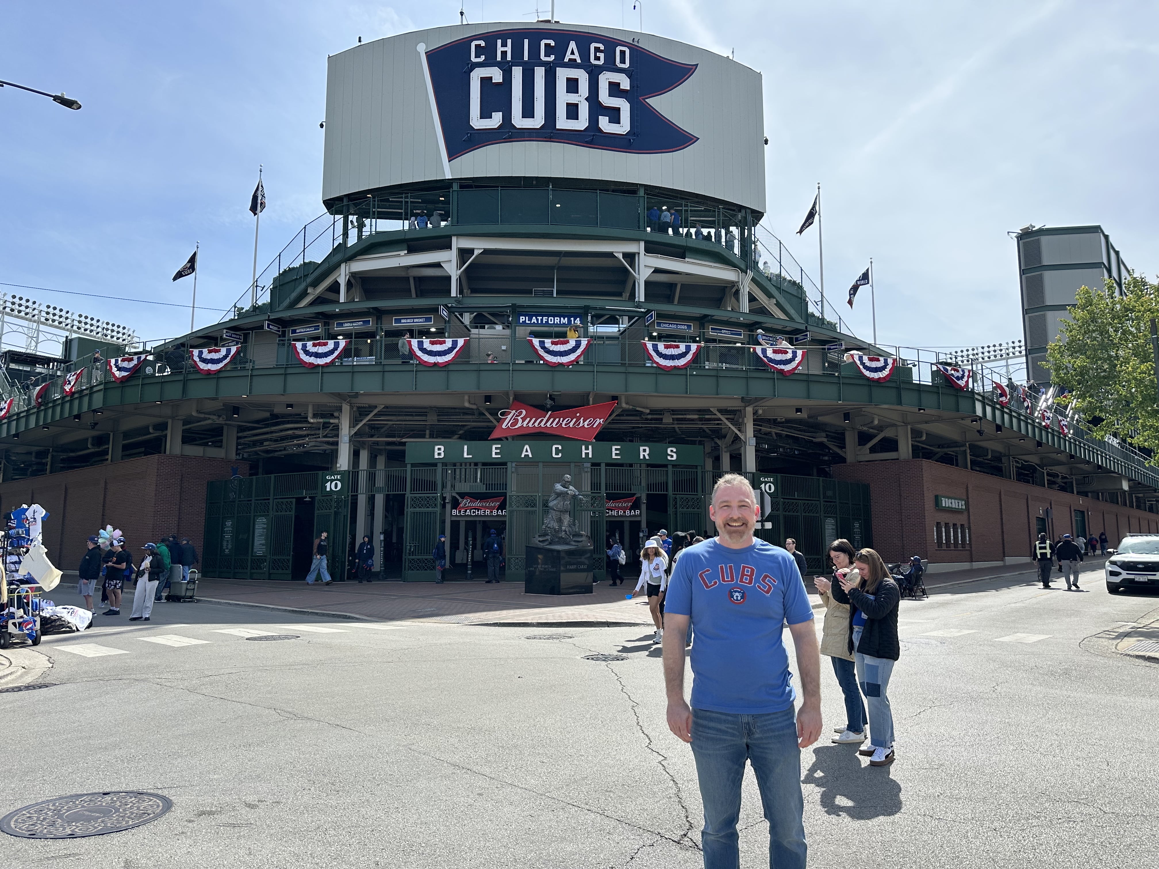 Justin Ford at Wrigley Field